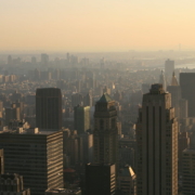 Smoggy NYC, photo by urbanfeel on flickr