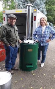 Fred & Lise Colgan, founders of InStove