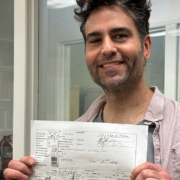 Michael Saul with some test data