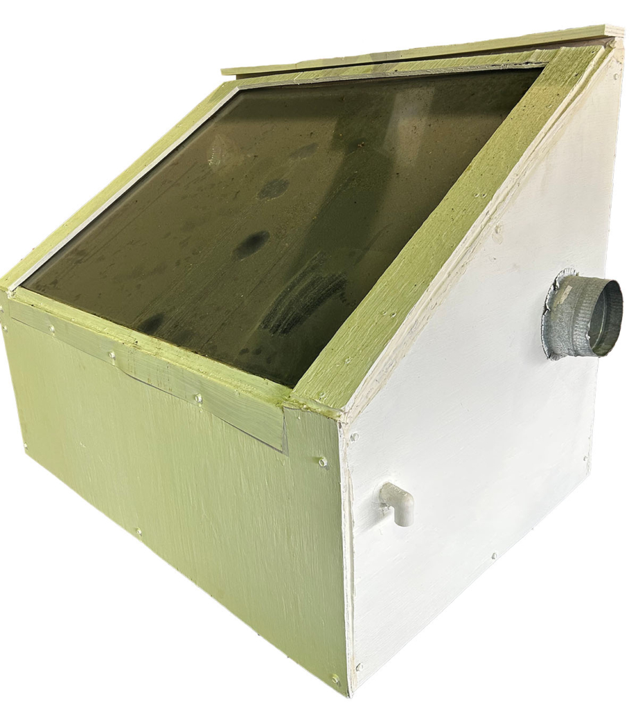 Photo of a solar still